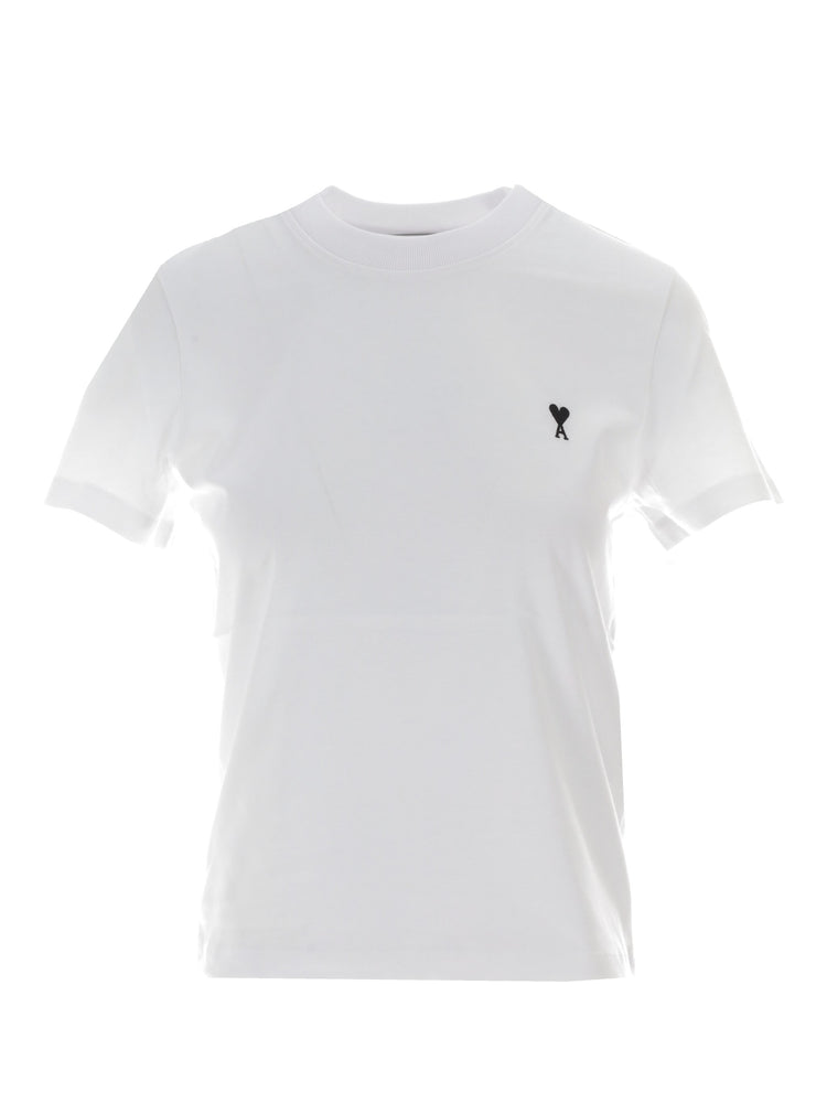 TSHIRT AMI DE COEUR CONTRASTE CROPPED