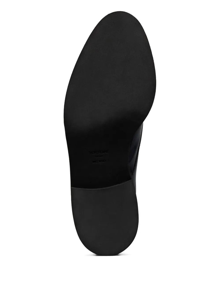 CAP TOE OXFORD DOUBLE MONKSTRAP SHOE W/ MICRO SOLE IN SOFT SPAZZOLATO LEATHER