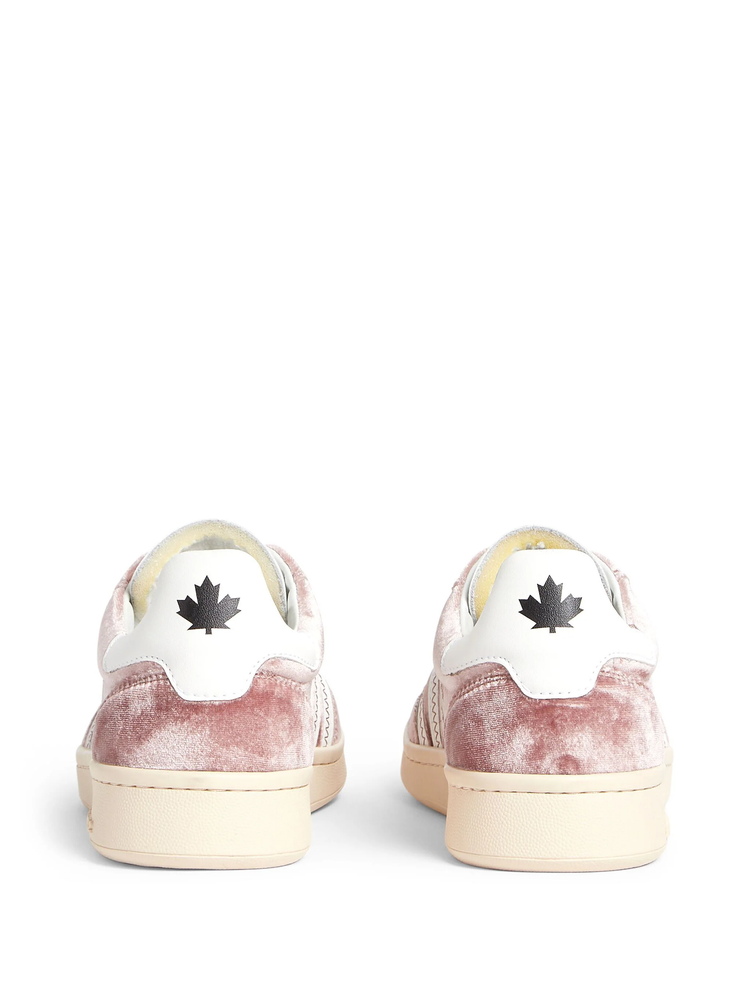 lace-up low-top sneakers