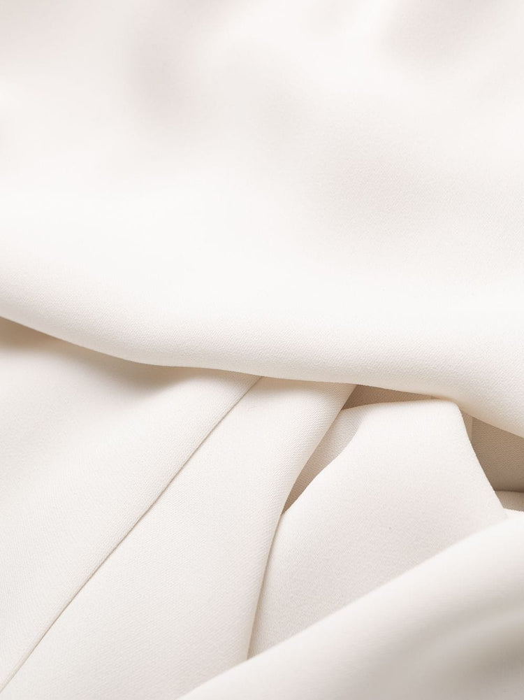 mid-rise tapered-leg trousers