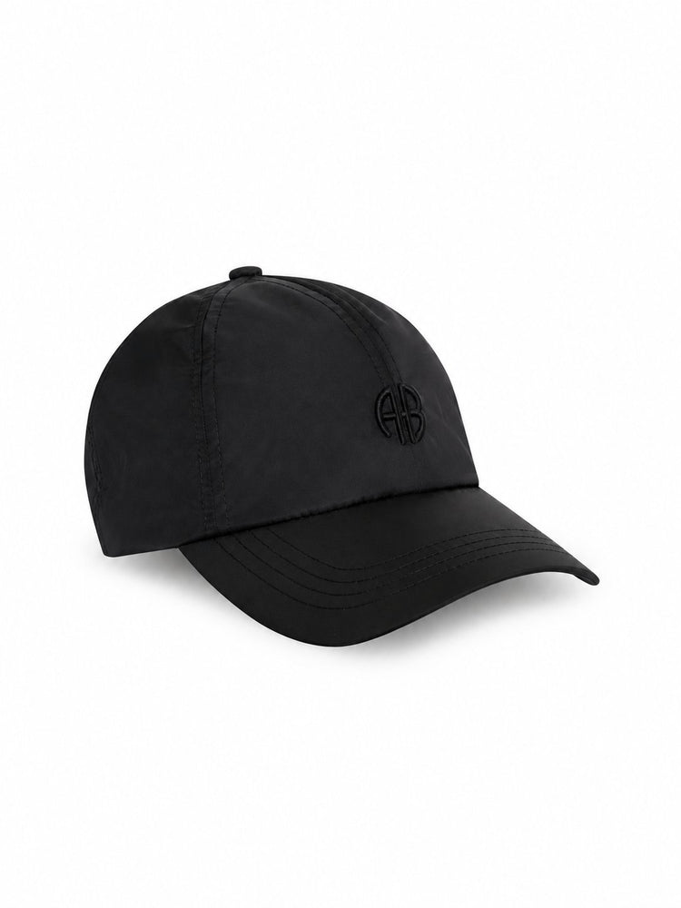 JEREMY BASEBALL CAP AB NYLON - BLACK