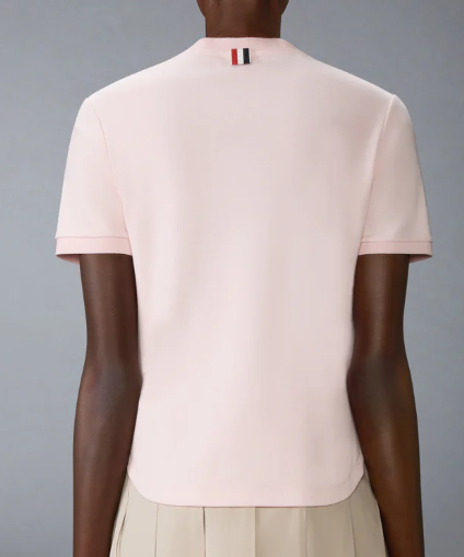 SHORT SLEEVE TEE IN COTTON MILANO