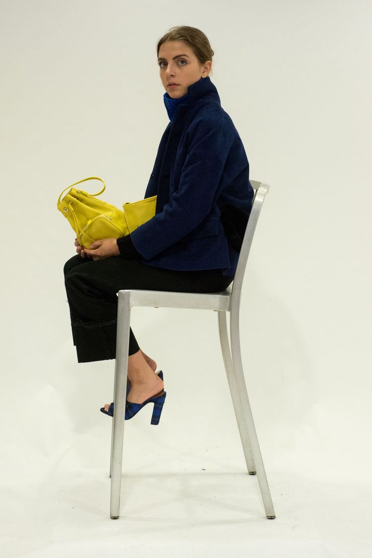 leather satchel bag red