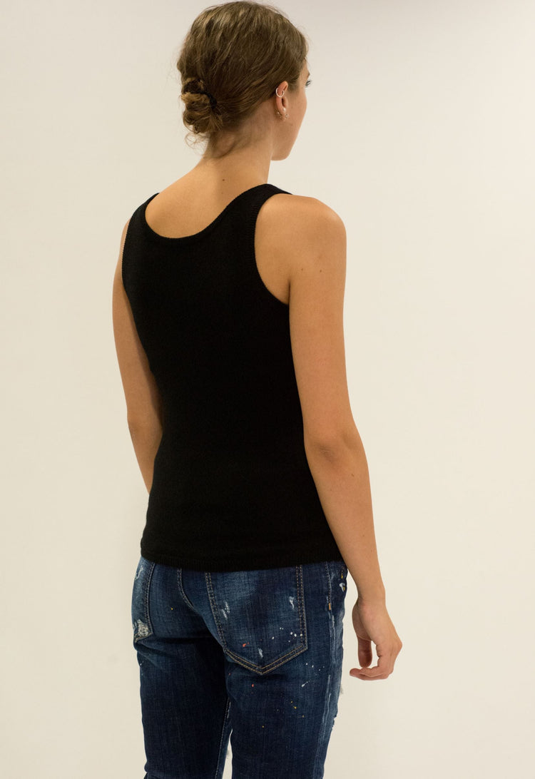 LA ROSE canotta cash rosso