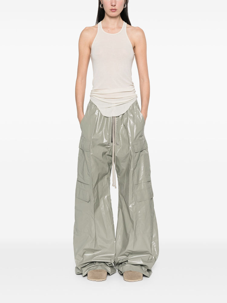 fine-ribbed tank top