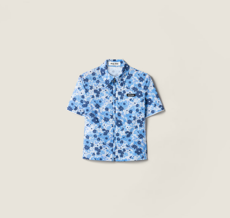 CAMICIE RETE FLOWER