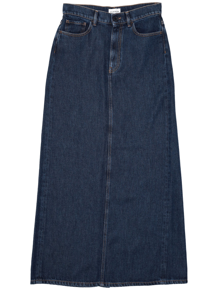 Joy long denim skirt