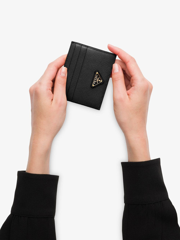 logo plaque card holder