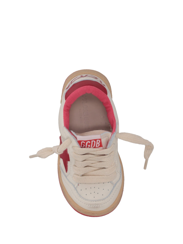 BALLSTAR NAPPA UPPER LEATHER STAR AND HEEL