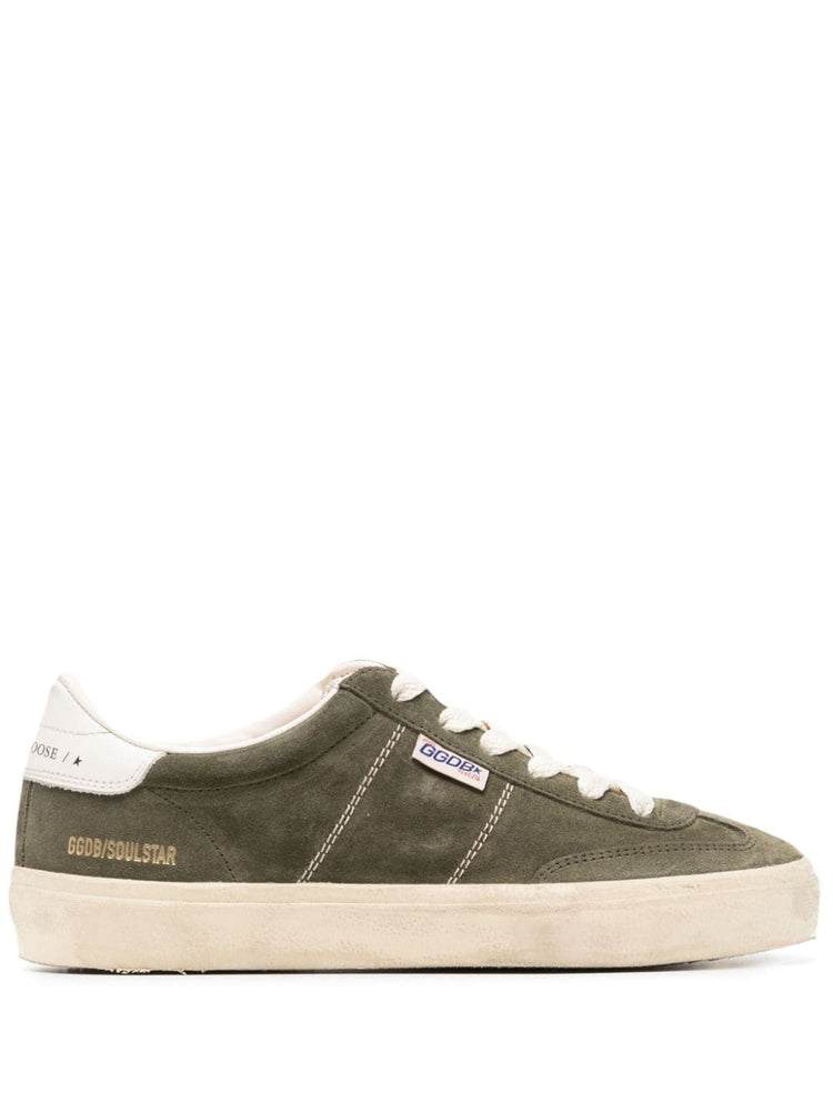 Soul Star suede lace-up sneakers