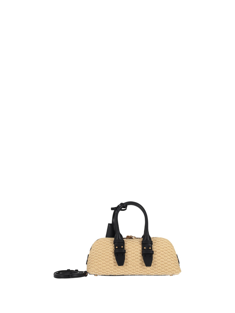 BOWLING BAG HORIZONTAL RAFIA +