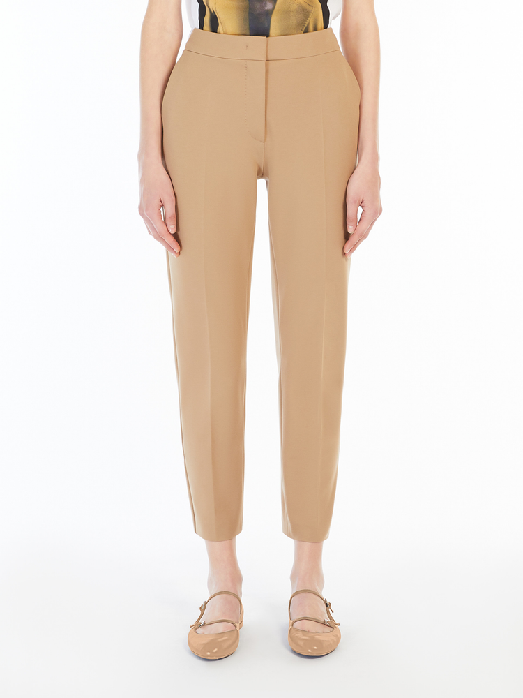 Pegno viscose jersey trousers