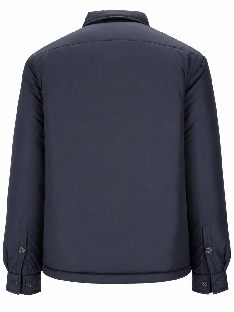 LEMPELIUS padded shirt ATO blue navy