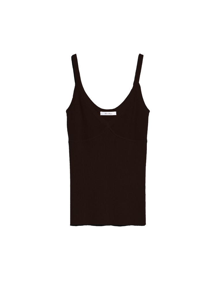 Gallura cashmere and silk top