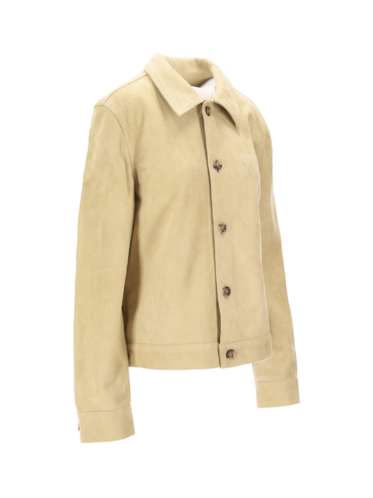 VESTE BOUTONNEE AMI DE COEUR EN CUIR