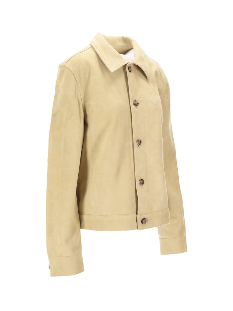 VESTE BOUTONNEE AMI DE COEUR EN CUIR