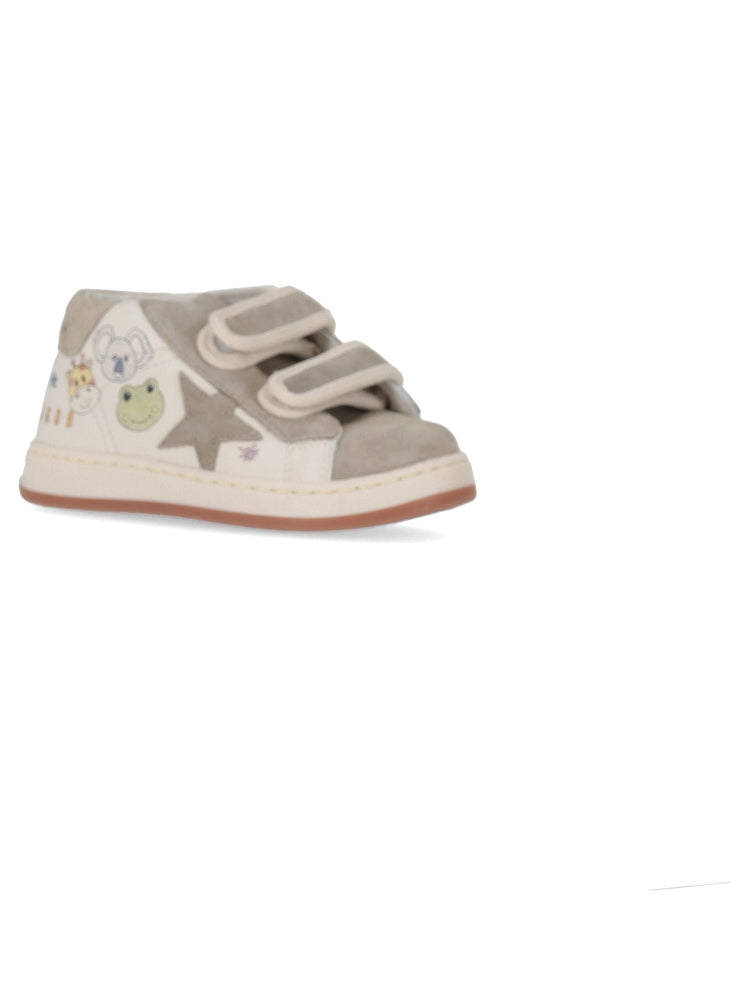 June nappa suede star