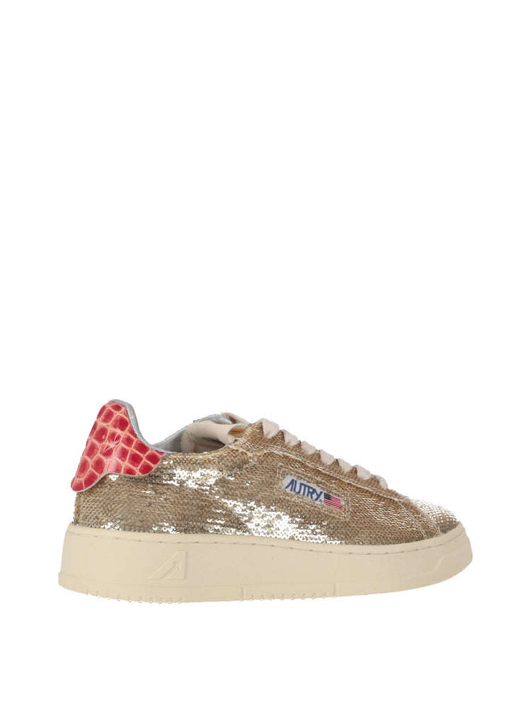 DALLAS LOW WOM TI03 PAILLET/CRO PLATINUM/RED