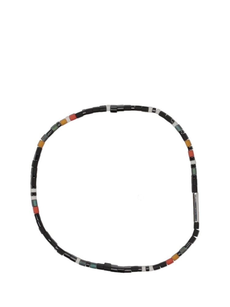 MEN BRACELET FLAT BEAD