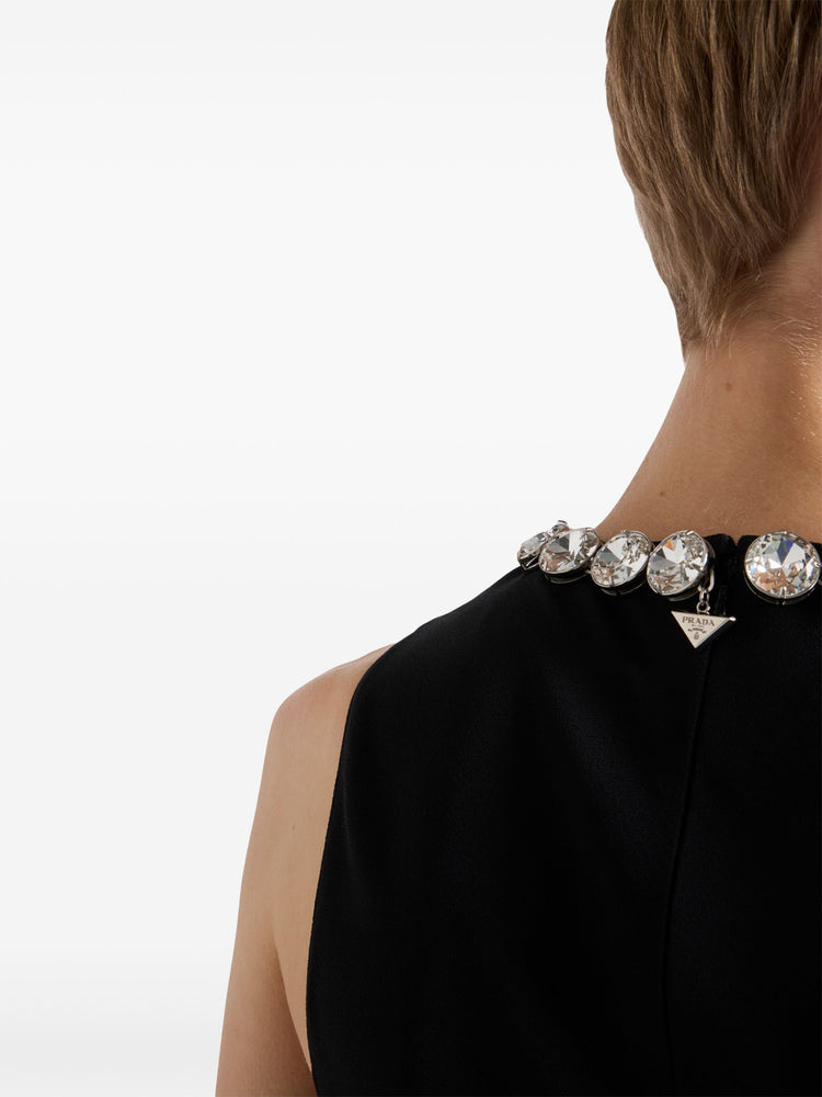 embroidered midi dress