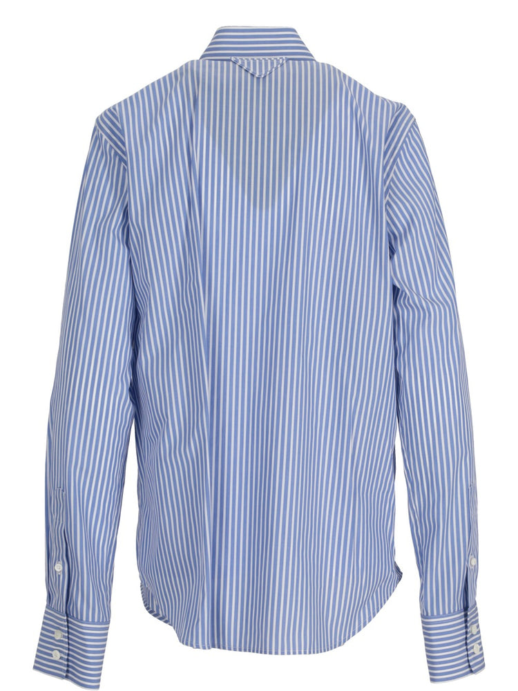 embroidered stripe shirt