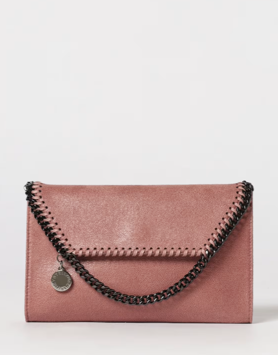 MINI CROSSBODY ECO SHAGGY DEER W/DARK RUTHENIUM COLOR CHAIN