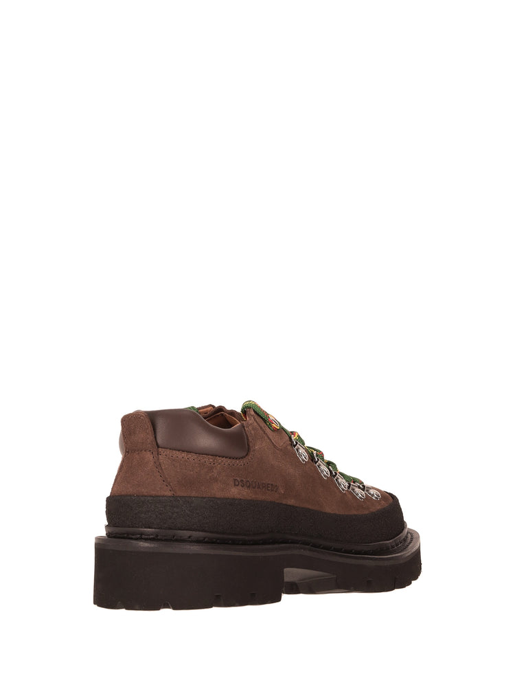 Skiers Laced Up