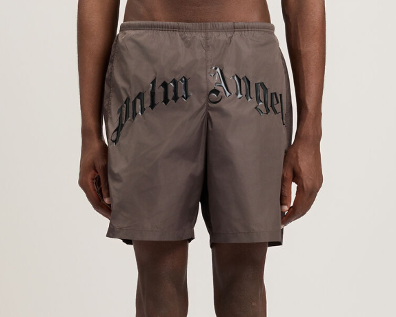 CURVED LOGO SWIMSHORT