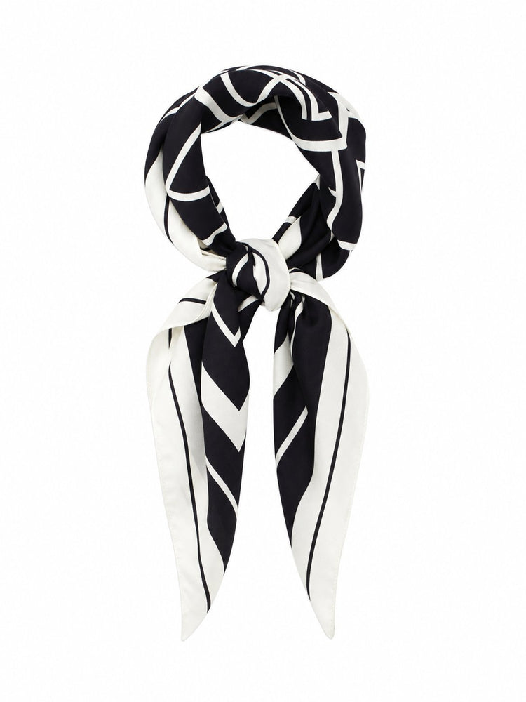 YORK SCARF AB - BLACK