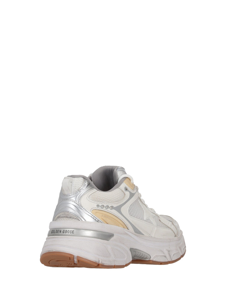 LIGHTSTAR LEATHER NET AND SUEDE UPPER TPU STAR NET HEEL AND SPUR