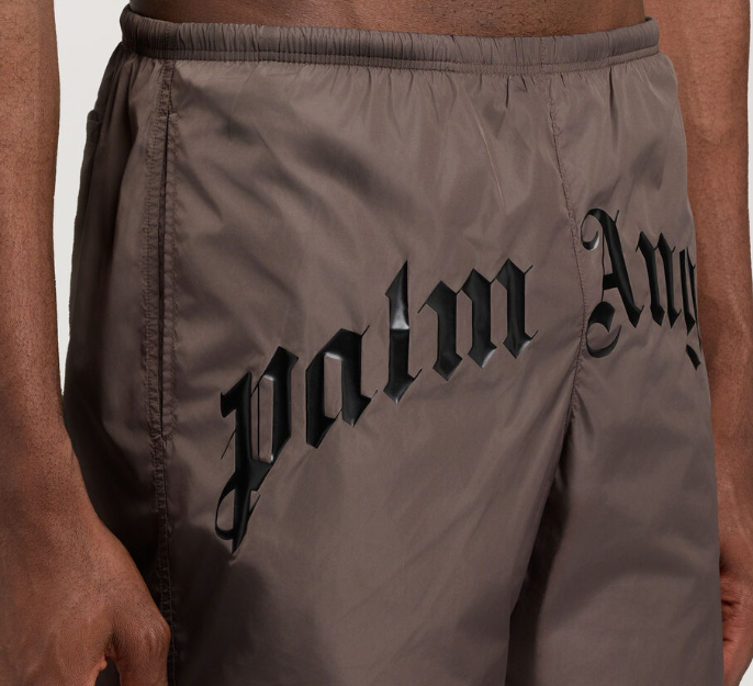 CURVED LOGO SWIMSHORT