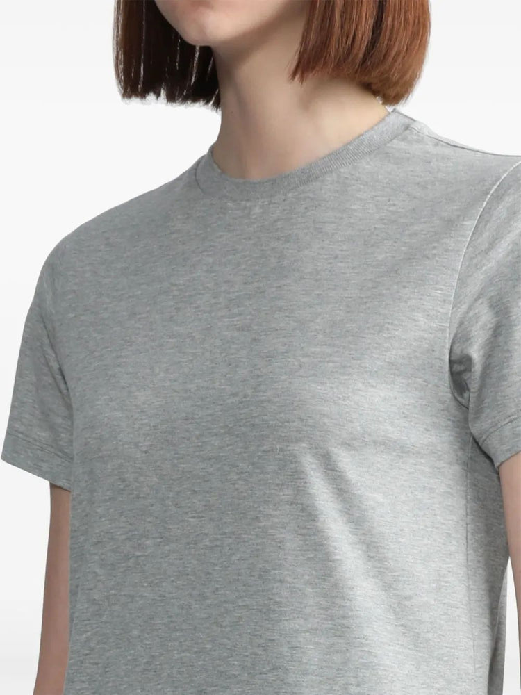 RELAXED FIT SS TEE WITH SIDE SLITS IN LT WEIGHT JERSEY