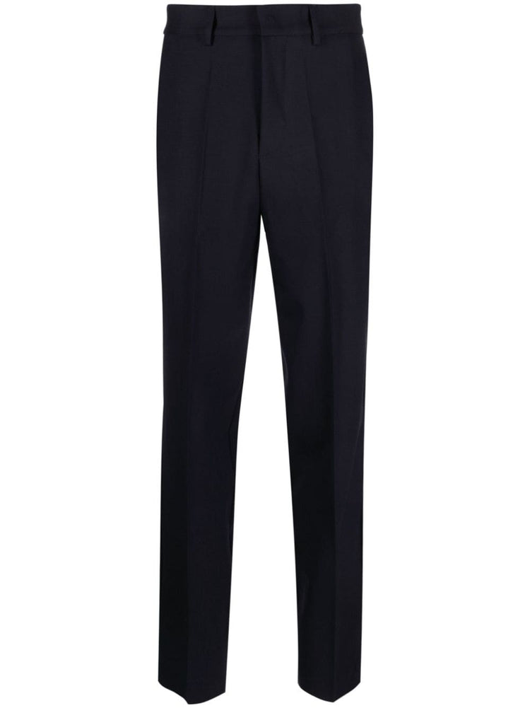 virgin-wool tailored trousers