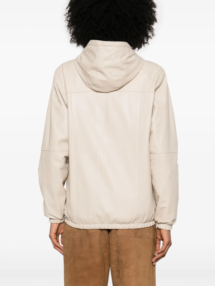 Mitra leather jacket