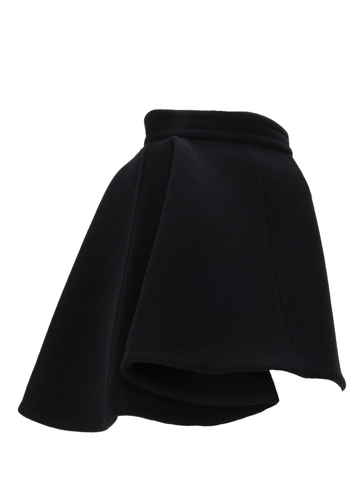 ASYMMETRICAL MINI SKIRT