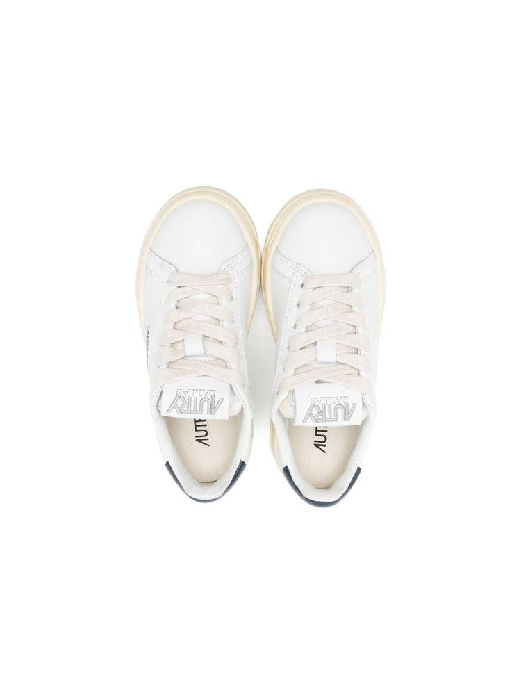 KIDS logo-tongue sneakers