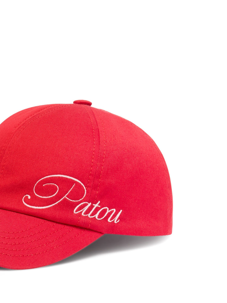 logo-embroidered cap