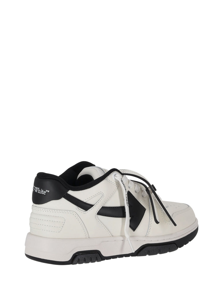 OUT OF OFFICE CALF LEATHER WHITE/BLACK