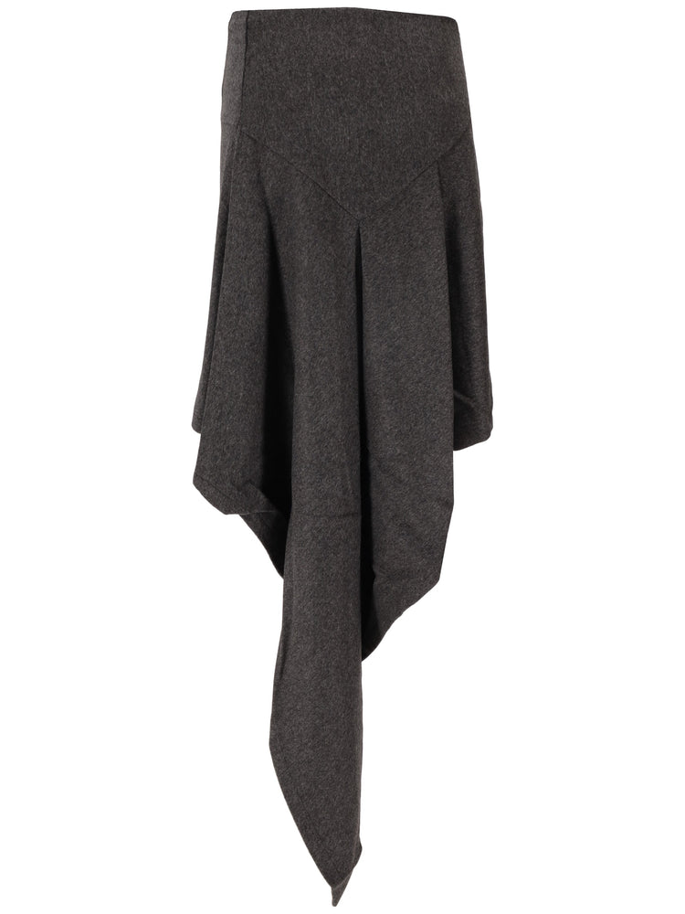 CASCATA SKIRT - Wool Flannel