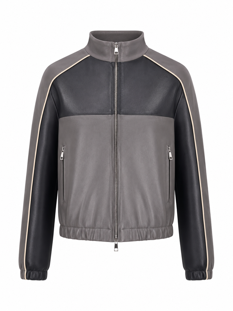 leather bomber