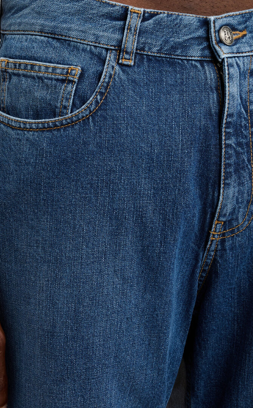 MW CURVED LOGO LOOSE 5 POCKET