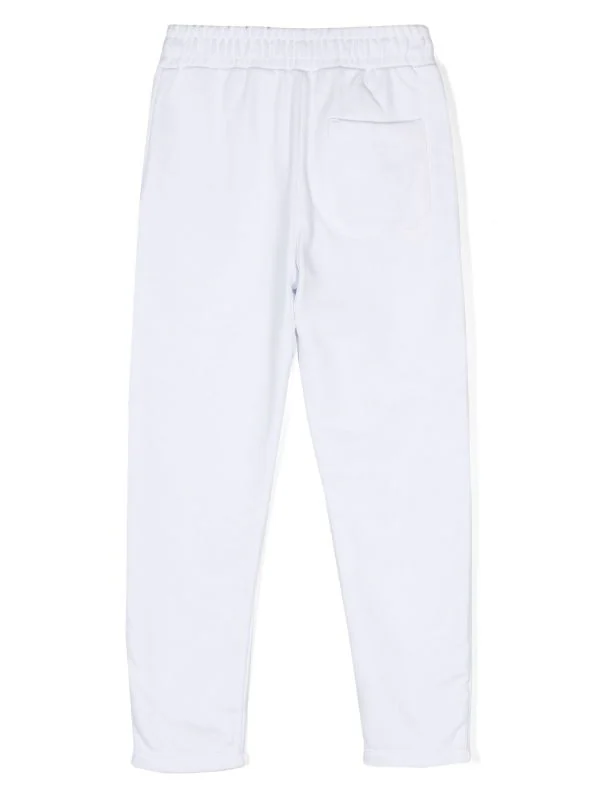 star-print track pant