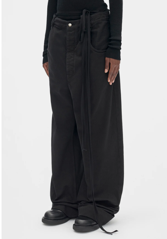 KRISTEL 5-POCKETS HIGH COMFORT TROUSERS DENIM