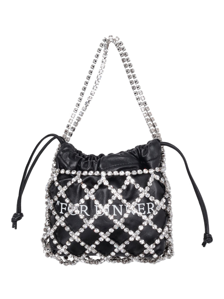 FOR DINNER BAG BLACK - WHITE