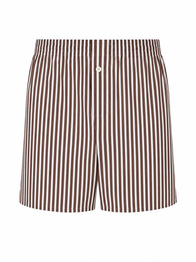 cotton buttoned shorts