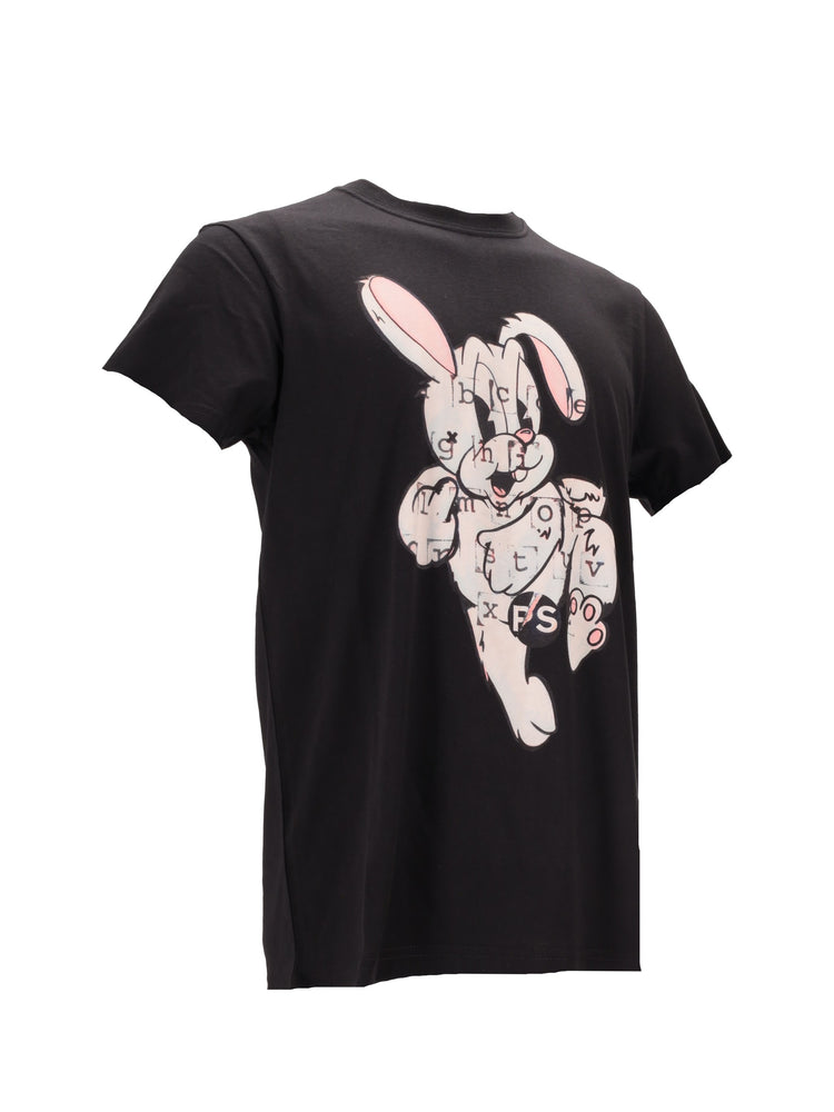 MENS SLIM FIT SS T SHIRT BUNNY