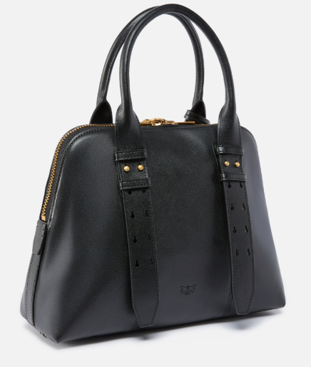 BOWLING BAG MEDIUM VITELLO MOR