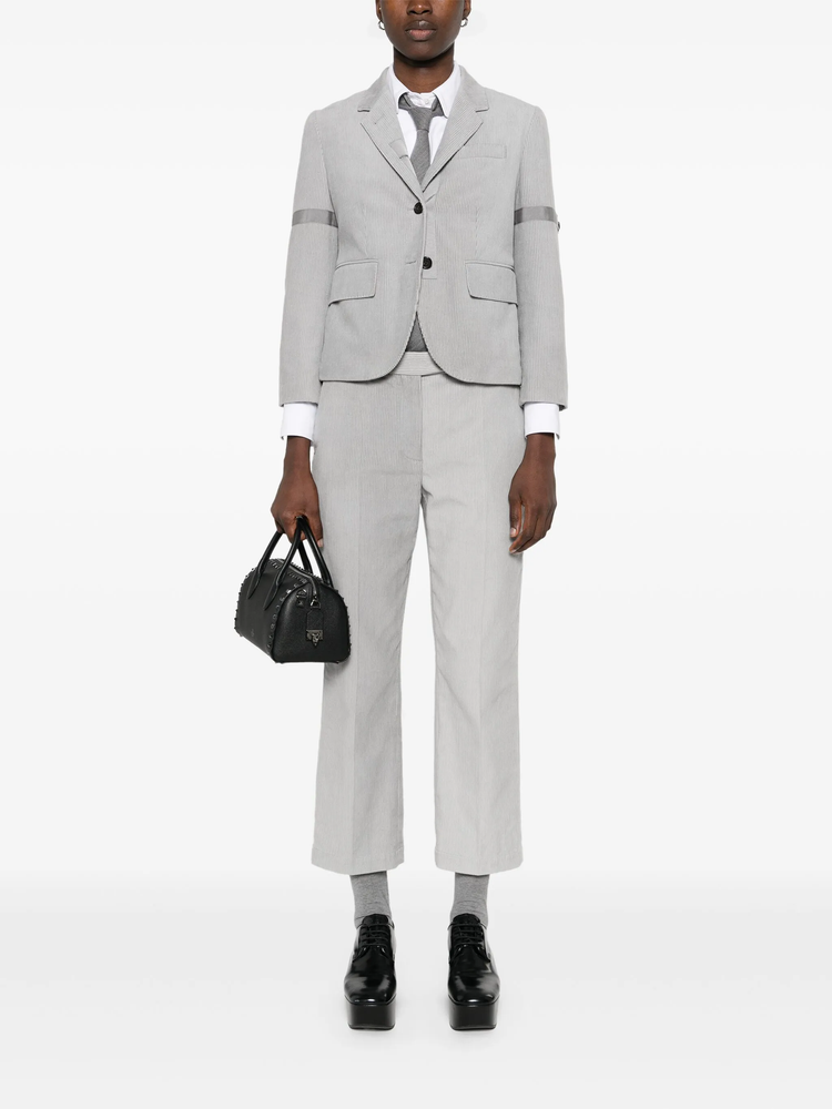 corduroy single-breasted blazer