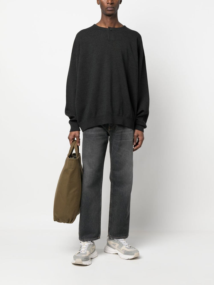 GOLDEN M'S  PANT CORY LOOSE SKATE MEDIUM  WASHED DENIM