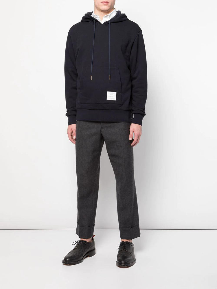 HOODIE PULLOVER W/ CB RWB STRIPE IN CLASSIC LOOPBACK